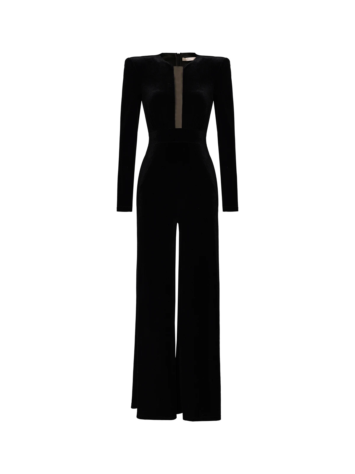 

XULU Original Design Velvet Long Sve One-Piece Pants Slimming Ele Vintage High Waist Straight Leg Online Exclusive