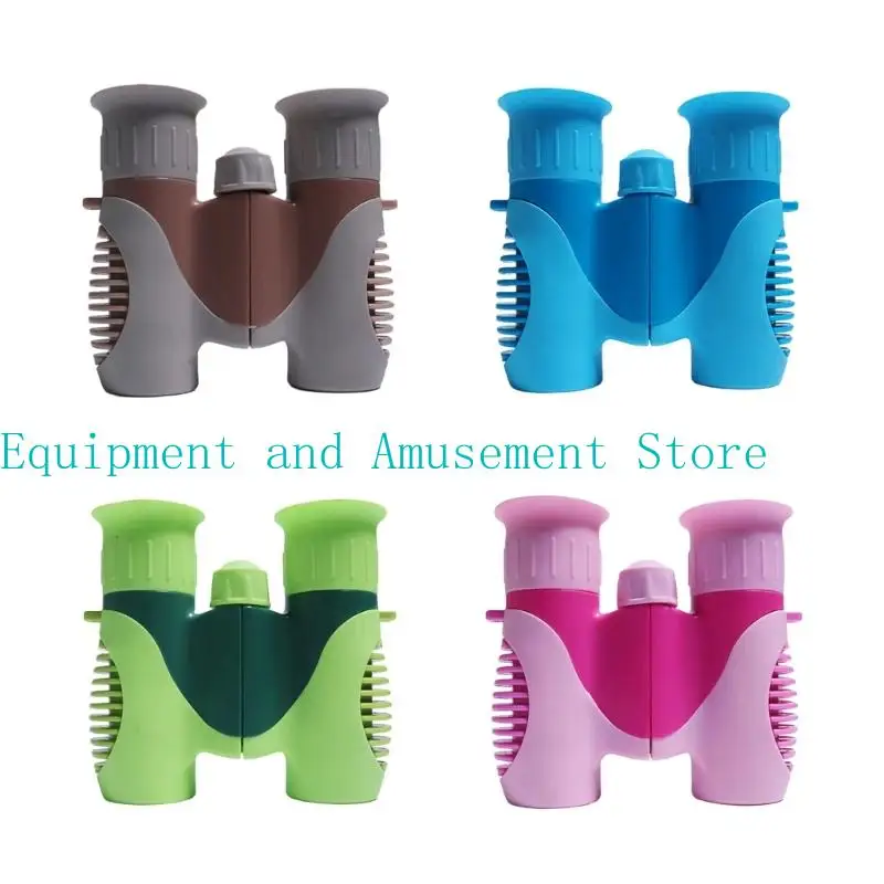 

652F Adjustable Focusing Childrens Binoculars Small Foldable Outdoor Exploration Toy Perfect for Boys Girls Birthday Christmas