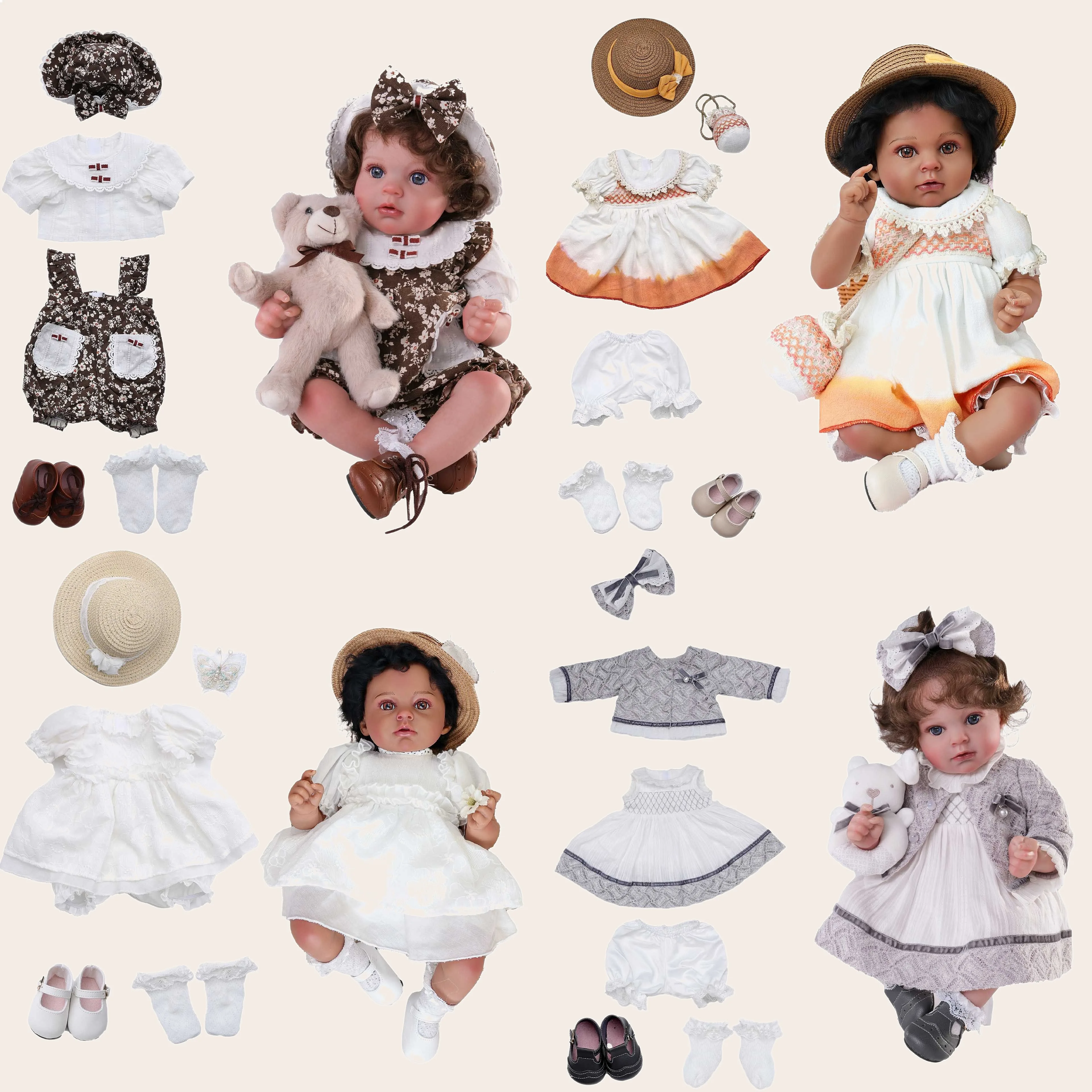50cm-reborn-baby-doll-clothes-outfit-set-for-18-inch-dolls-realistic-soft-body-dress-up-toy