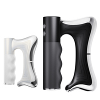 2025 New Electric Heating Fascia Knife Muscle Relaxation LCD Vibration Massager Warm Body Lifting Blade Comb Massage Tool