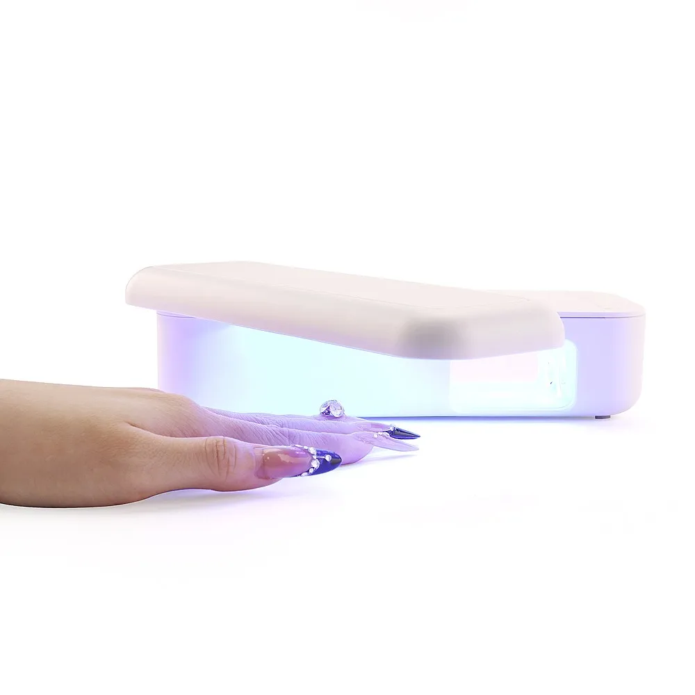 2026 Professional 48W Cordless UV LED Nail Lamp 2500mAh Battery Anti-Blacken Gel Nail Polish Dryer for Manicure Salon Wholesale