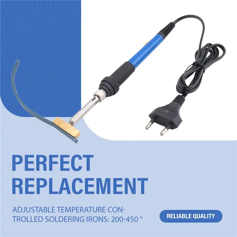 AT02-T-Bar Bonding Soldering Iron Kit Portable Tin Welding Tools Fit For LCD Display Pixel Repair EU Plug