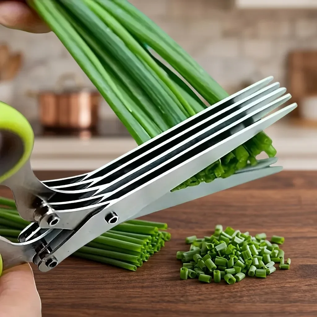 Многолезвийные ножницы для тра – обзор и цена Herb Scissors 5 Blade