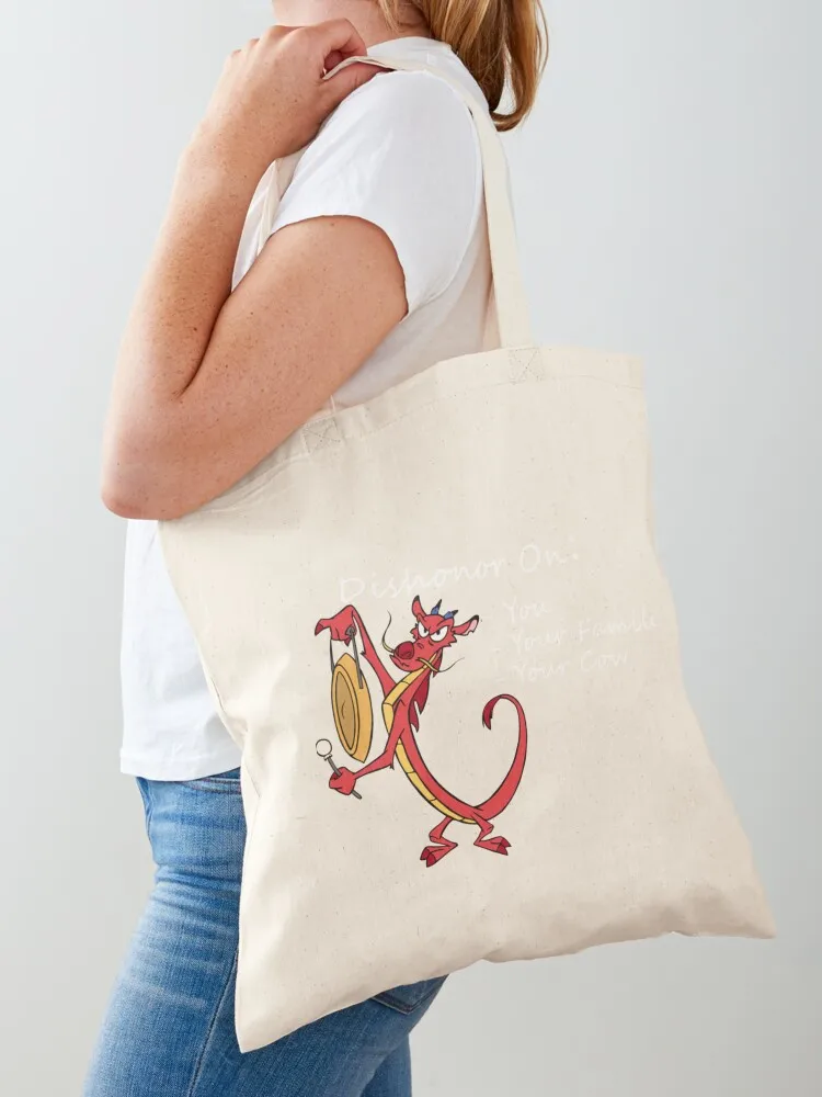 

Dishonor on you, your family, your cow Tote Bag Woman shopper bag custom tote bag Eco for beach