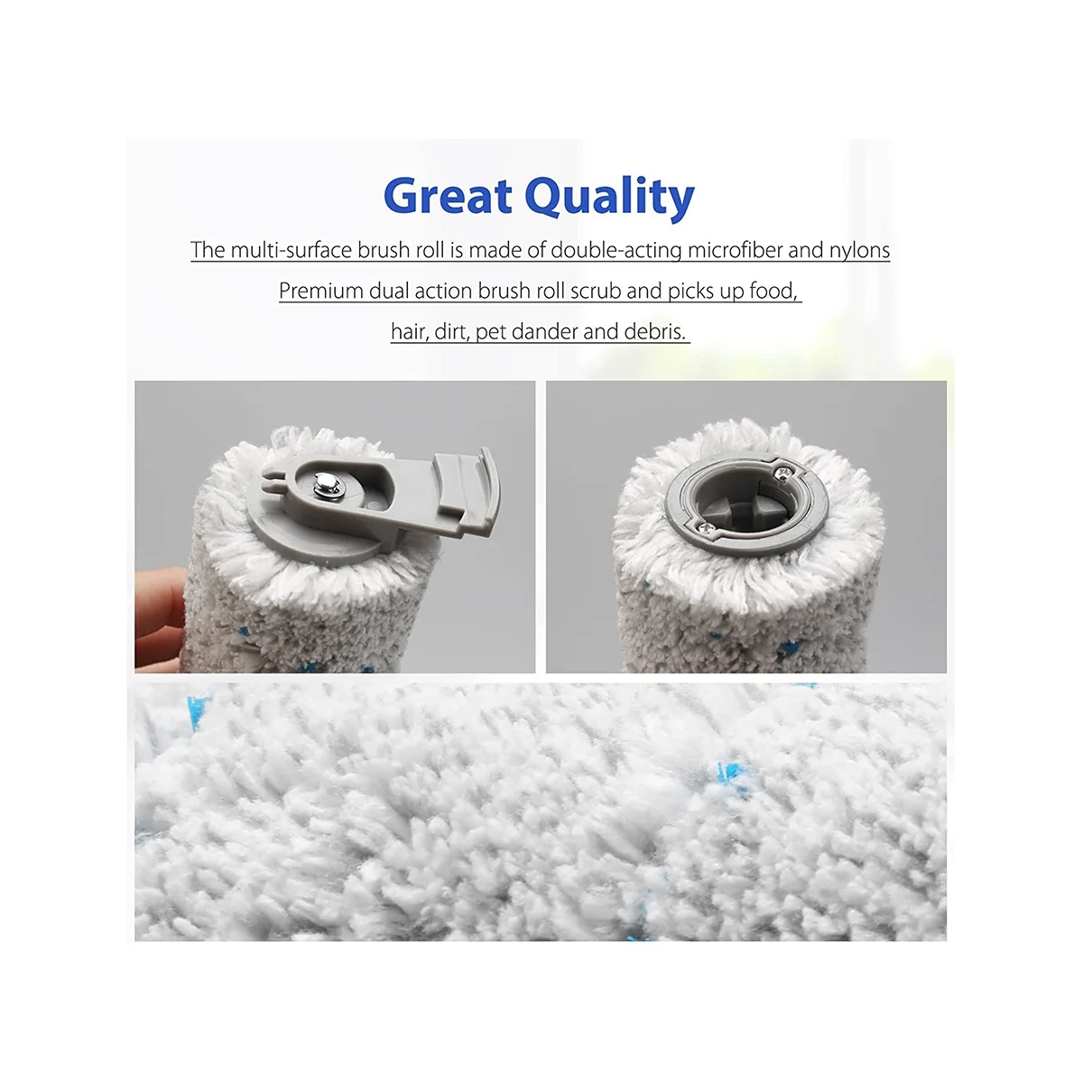 Filtros de rollos de cepillo multisuperficie para bisell CrossWave X7 Pet 3350F 2832Z 2955Z