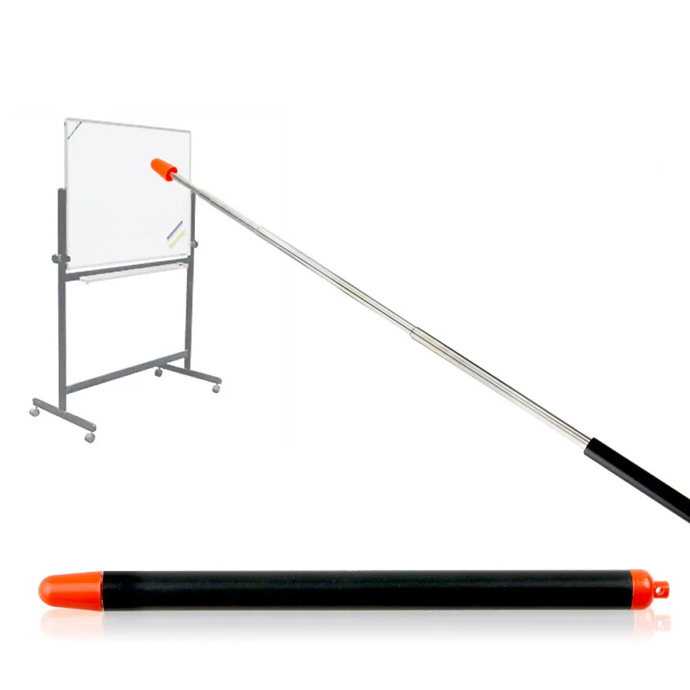 

Stainless Steel Flexible Teaching Wand 1.2 Meters Red Tip Stable 7 Section Poles Wand Lightweight