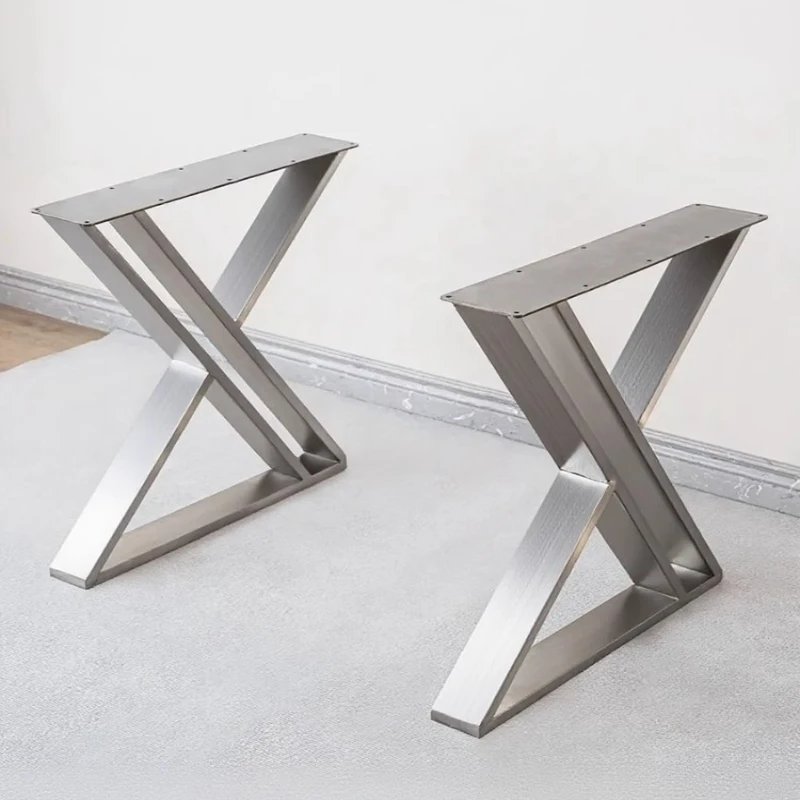 Modern Furniture Mounting Brackets Stainless Steel Kitchen Island Table Legs Industrial Desk Supports Bar Counter Dining Parts