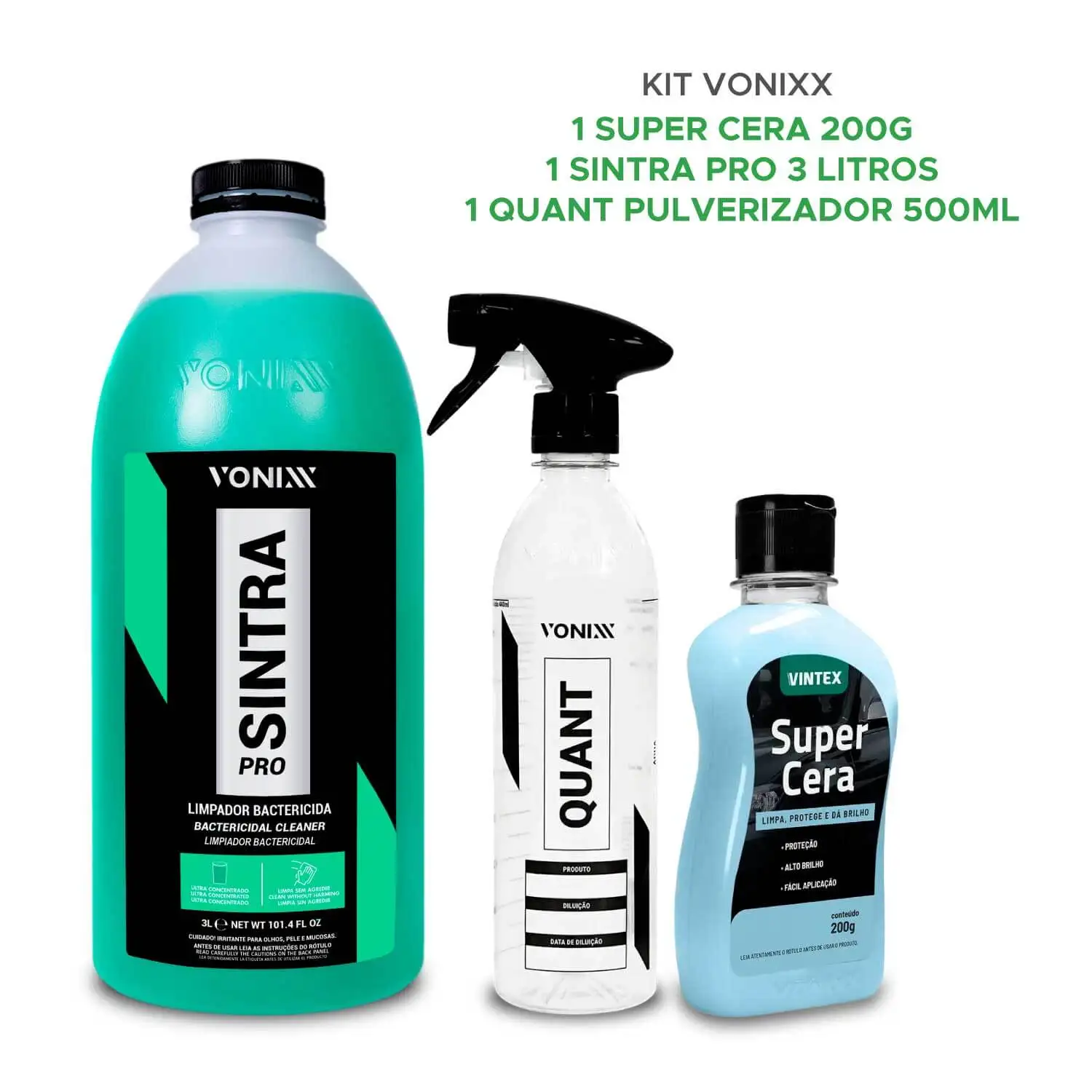 Vonixx Quant Super Wax Sprayer Vintex Sintra Pro Kit