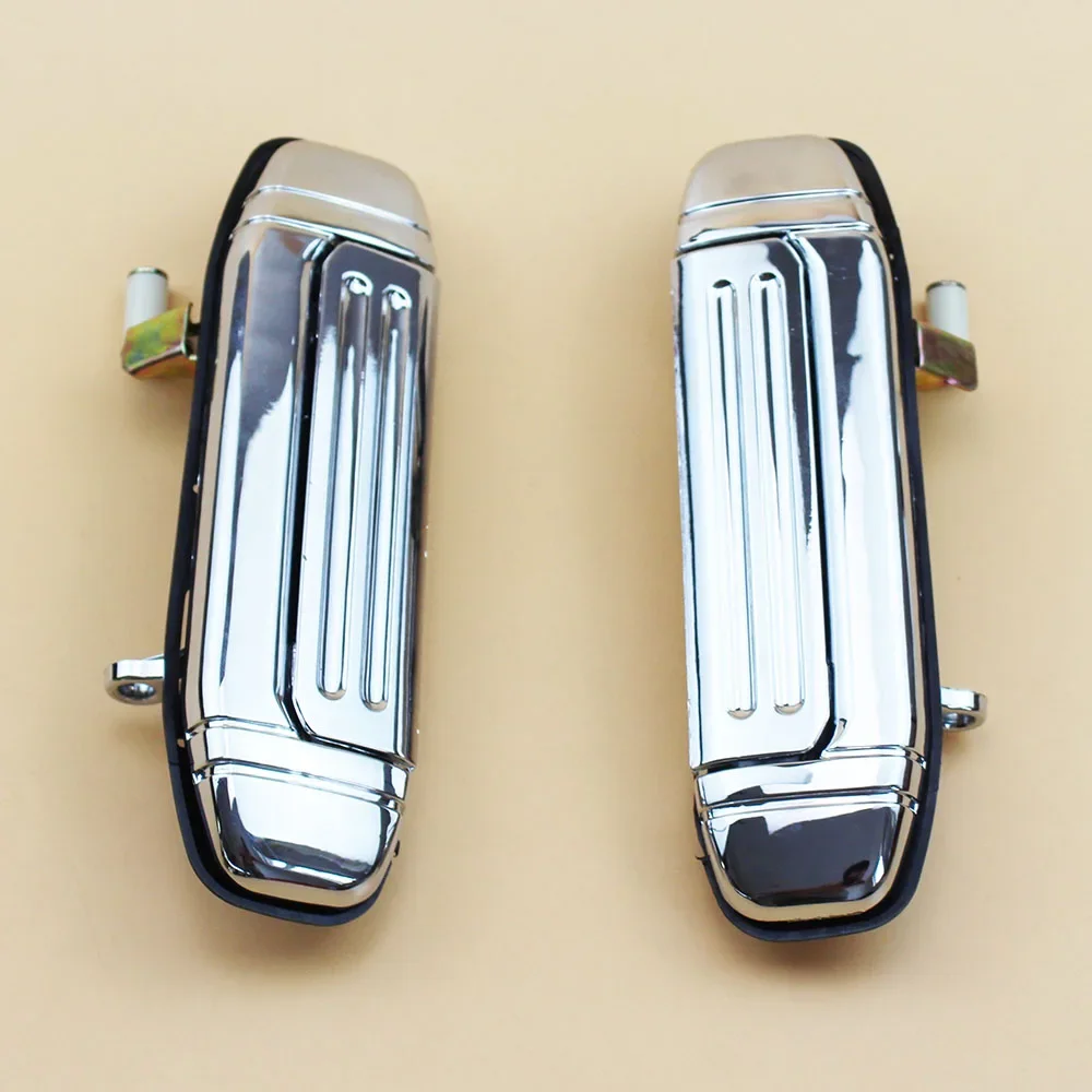 4PCS Car Chrome Front Rear Exterior Door Handle for Mitsubishi Pajero Montero V31 V32 V33 V43 V45 V46 1991-1999 MR156875