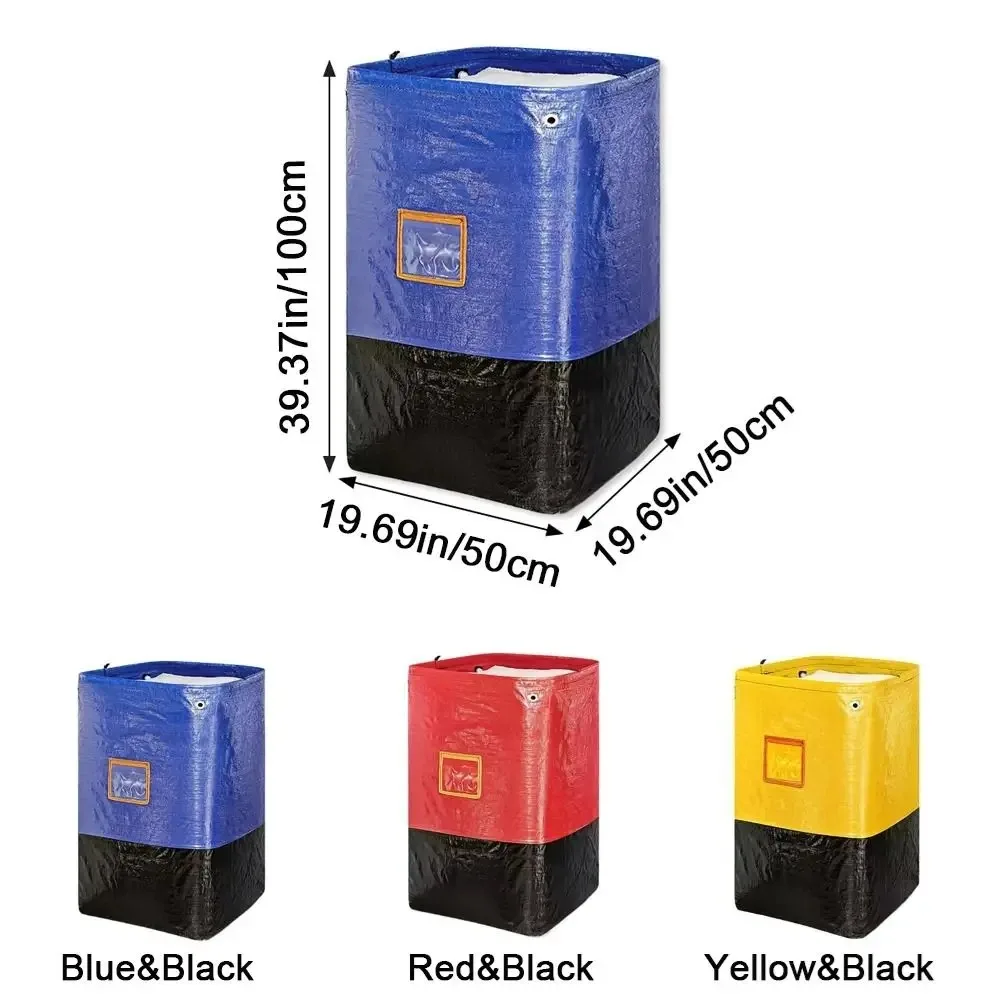 Verhuisverpakkingszakken Opbergzakken Verdikt Slijtvast Waterdicht Vochtbestendig Pakkettransferzakken Multifunctionele ritssluiting