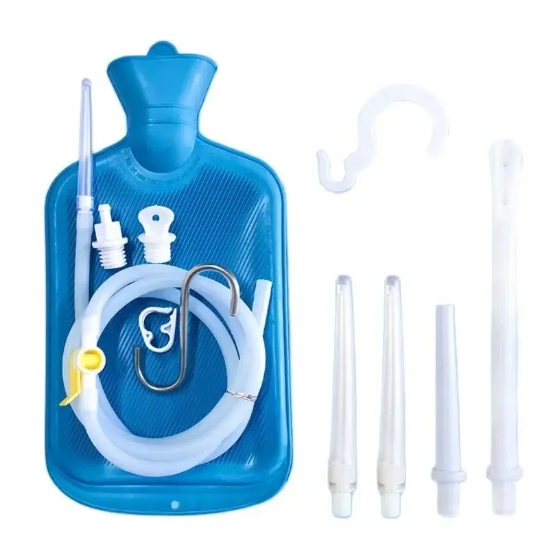 Rubber Anal Enema Device BDSM Docking Plug Anal Dilation G-spot Stimulation Enema and Cleaning of Male and Female Adult Sex Toys