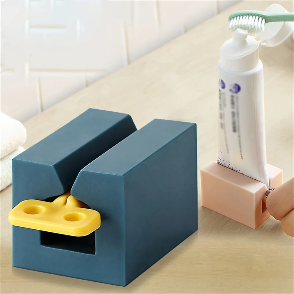 Toothpaste Squeezer Multifunction Portable Tooth Paste Dispenser Facial Cleanser Clips Tube Press Tools Bathroom Accessories