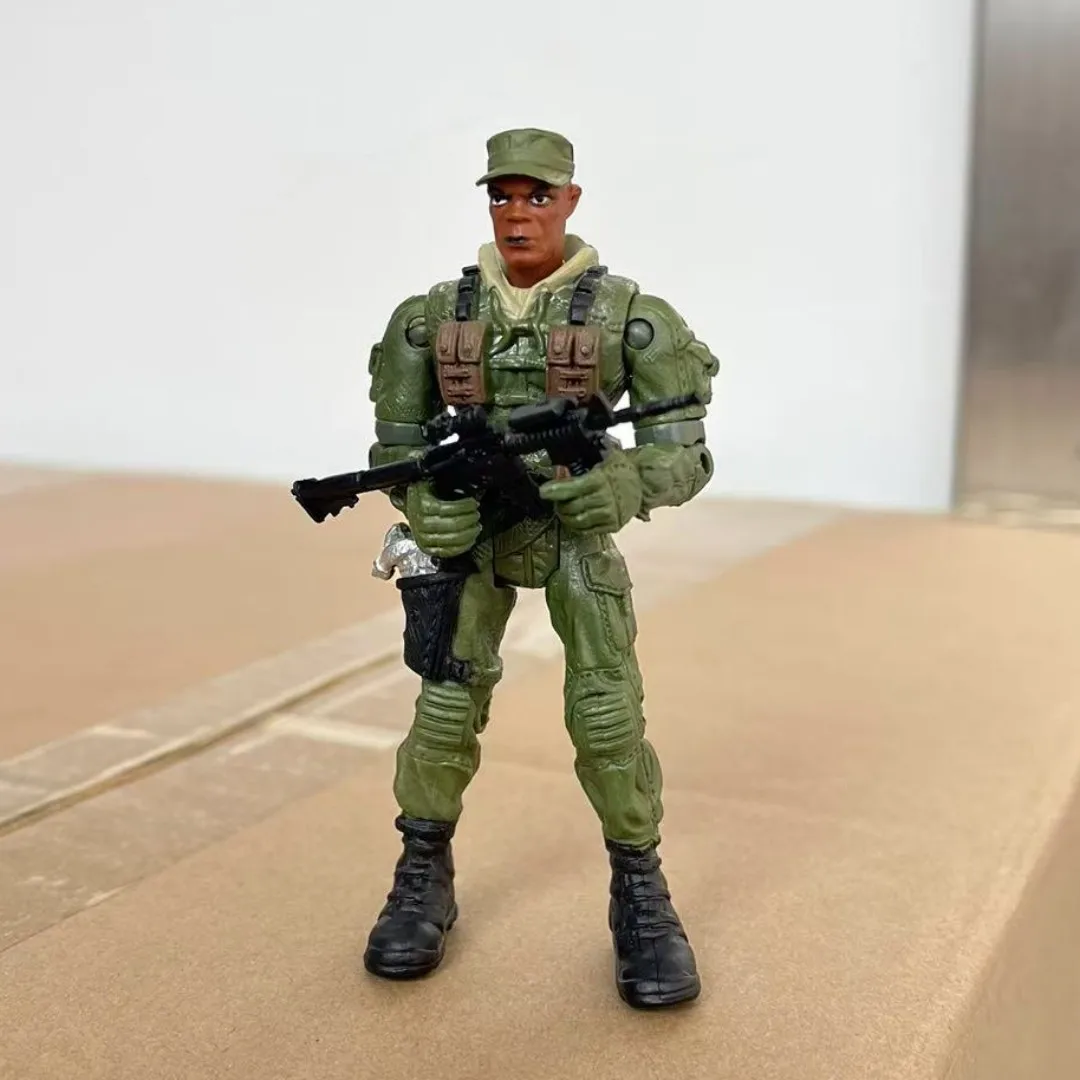 Lanard Elite Force 1:18 Military Action Figure Doll Statue 3.75