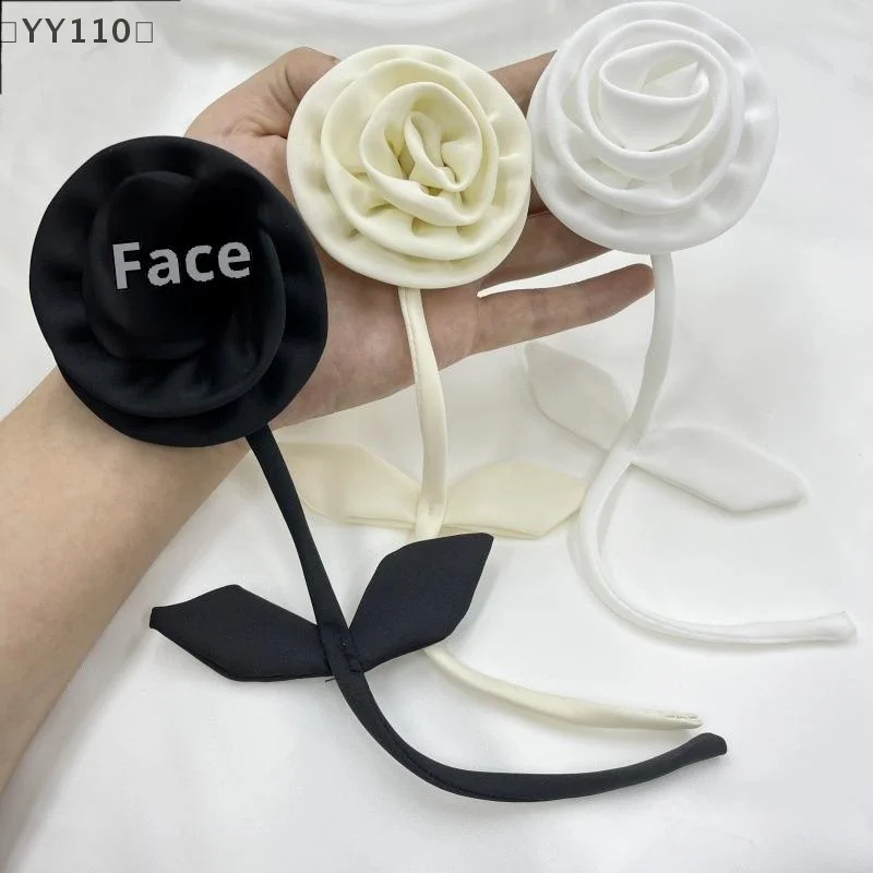 [-YY110] دبابيس بروش على شكل زهرة الورد دبابيس أنيقة على شكل زهرة كبيرة للحفلات هدايا للنساء والفتيات