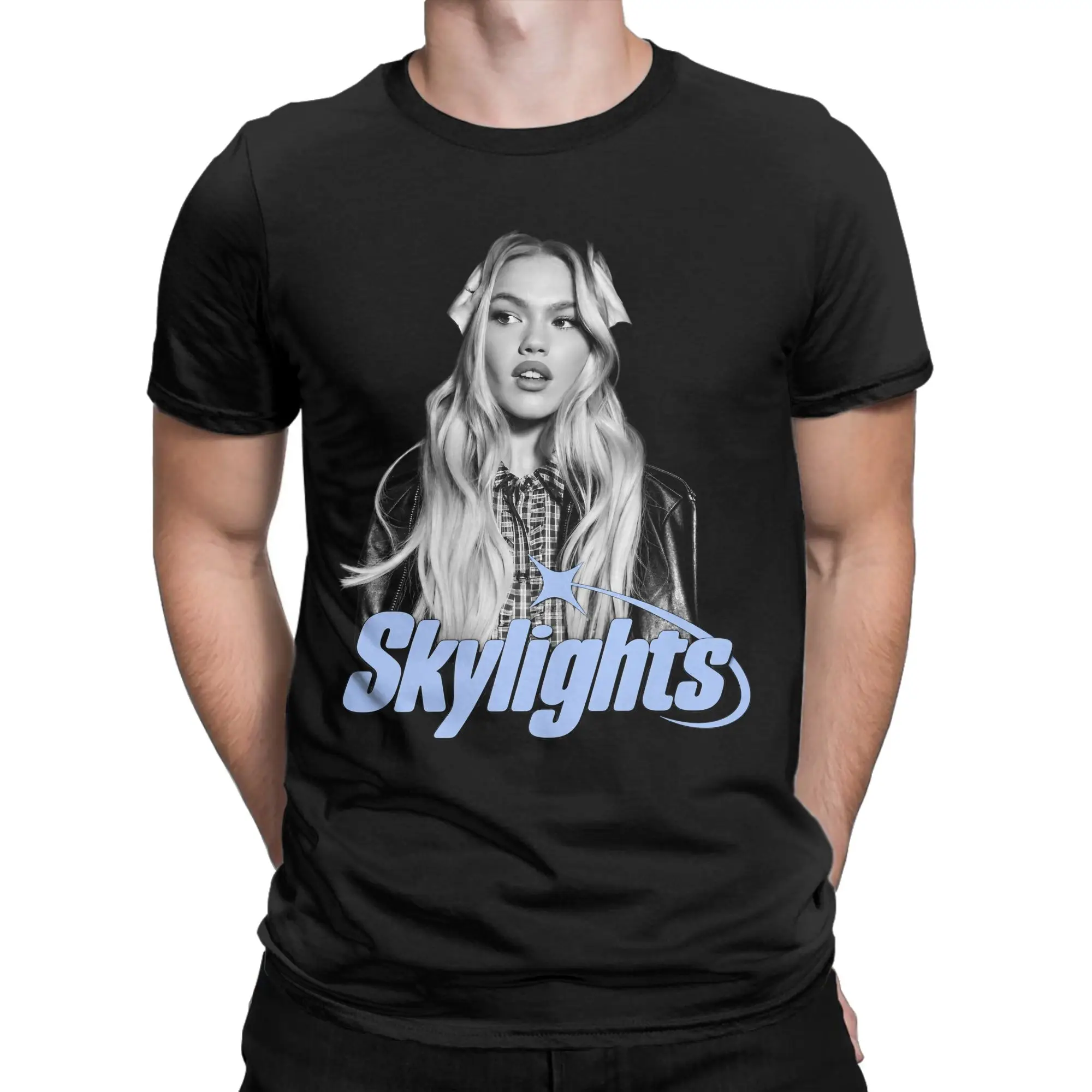Harajuku T Shirt Summer Freya Skye Stars Align Tour Concert Hip Hop T-Shirts  Cotton Tee Shirt for Men Y2K Funny Top Tees