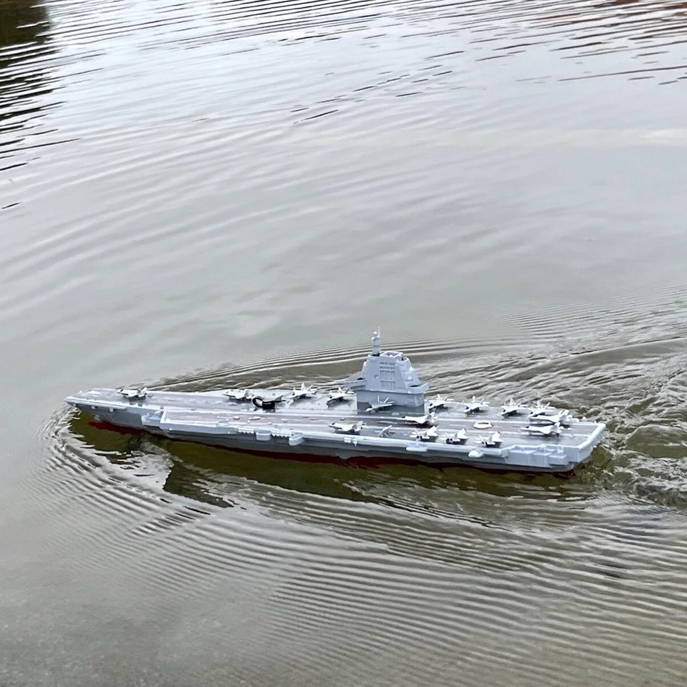 1/700 RC السفن 45 سنتيمتر فوجيان نوع 003 حاملة الطائرات التحكم عن بعد قارب عمر البطارية الطويل RC قارب نموذج RTR السفينة لعبة الكبار هدية