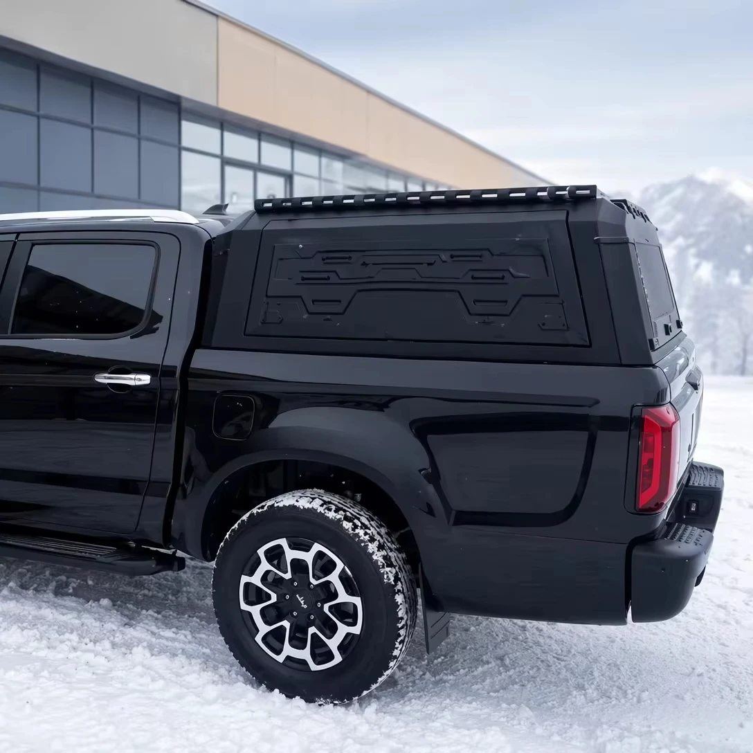 Hardtop Camper Shell for Jeep Gladiator 5ft Bed with Removable Side Windows