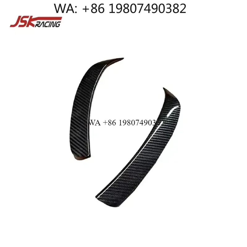 Wmwmnu Dry Carbon Fiber Front Bumper Canards for F80 M3 F82 M4 2019-2021 NOVT Style Splitter Lip Winglets Aerodynamic