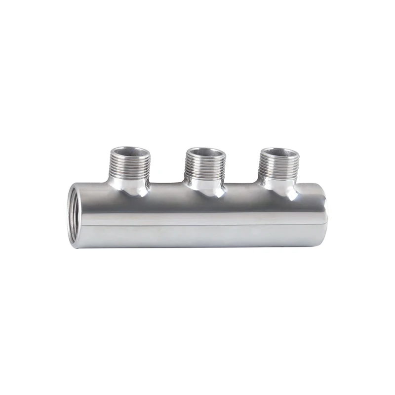 

Stainless steel high flow water distributor pipe, size 2-16 channels