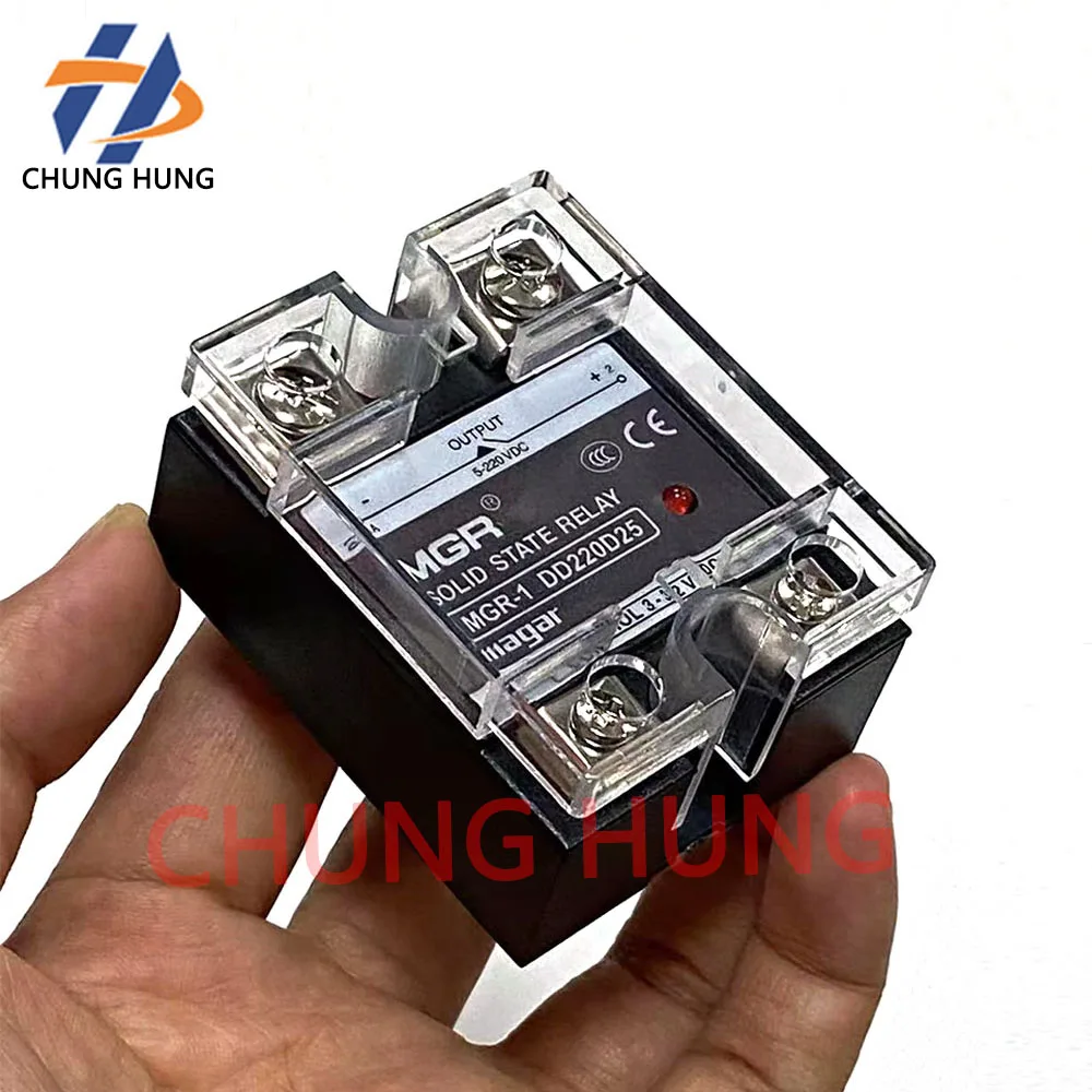 SSR single-phase solid-state relay 25A DC-DC DC control MGR-1 DD220D25 Meigel
