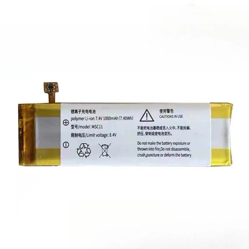 MSC11 7.4V 1000mAh Li‑Polymer Rechargeable Battery for MORANGE M1 PRO Handheld Gimbal Camera Replacement Battery