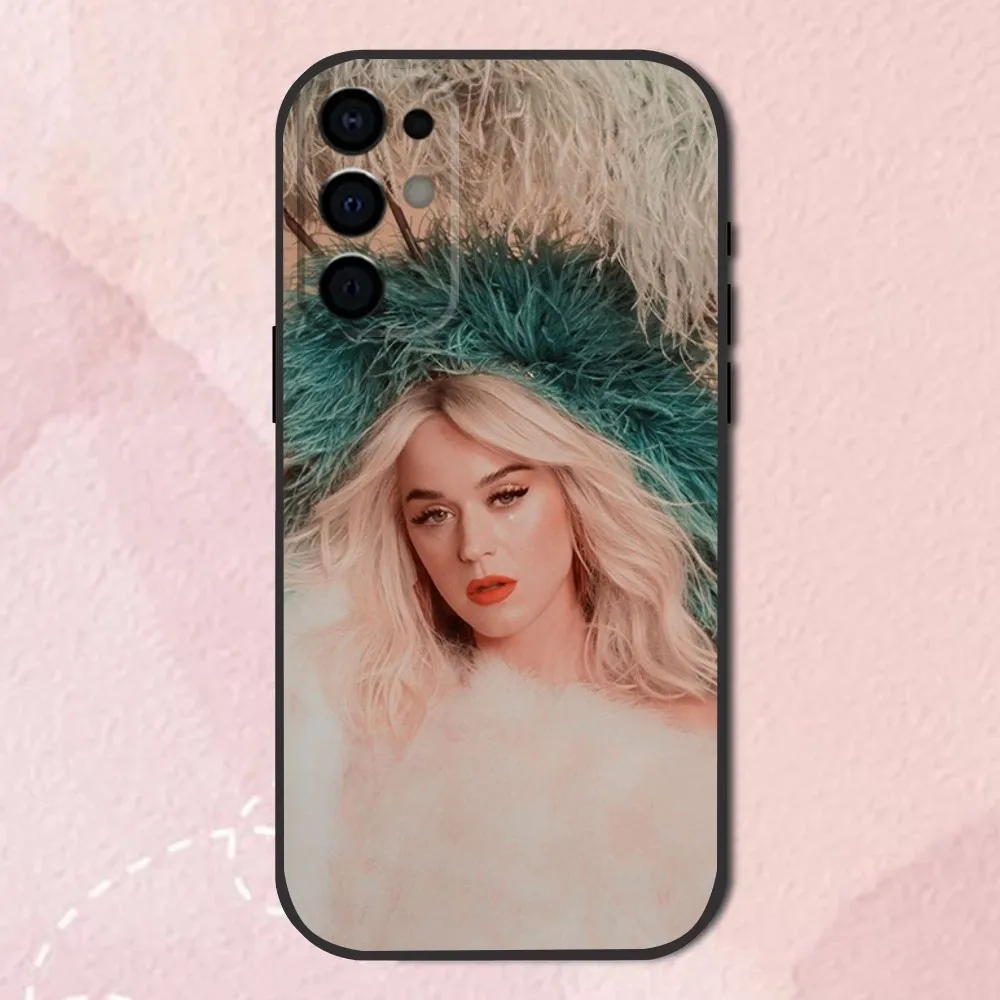 Singer K-Katy Perry Phone Case For Samsung S24,S21,S22,S23,S30,Ultra,S20,Plus,Fe,Lite,Note,10,9,5G Black Soft Shell