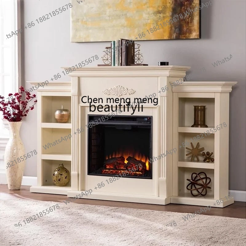 G153 T American country retro mantel living room decorative porch cabinet background wall TV cabinet