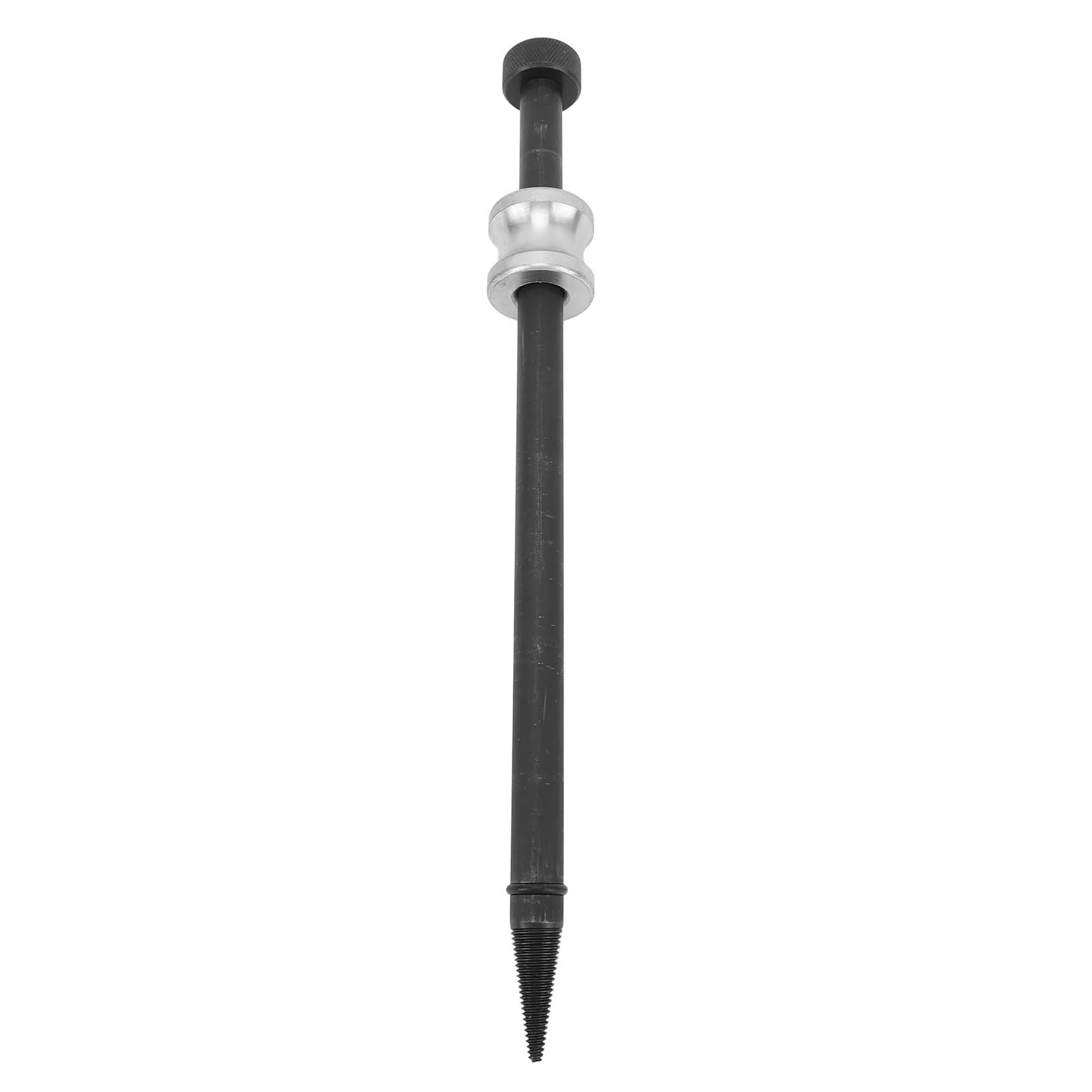 

Injector Seal Puller Steel Cone Thread Tip Fuel Injector Copper Washer Removal Tool with Slide Hammer