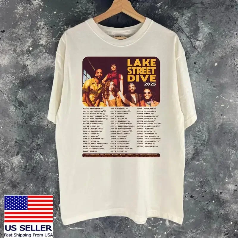 Lake Street Dive Band ALL SHOWS Tour Dates T shirt Full Size S 5XL