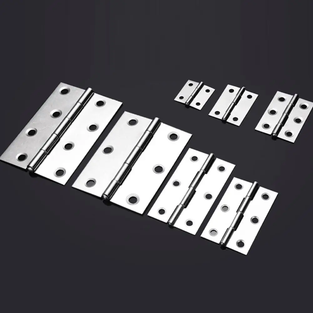 1Pc Window Accessories Door Hinges 201 Stainless Steel Aluminum Core Cross Hinge Folding 1/1.5/2/2.5/3 Inch Furniture Hardware