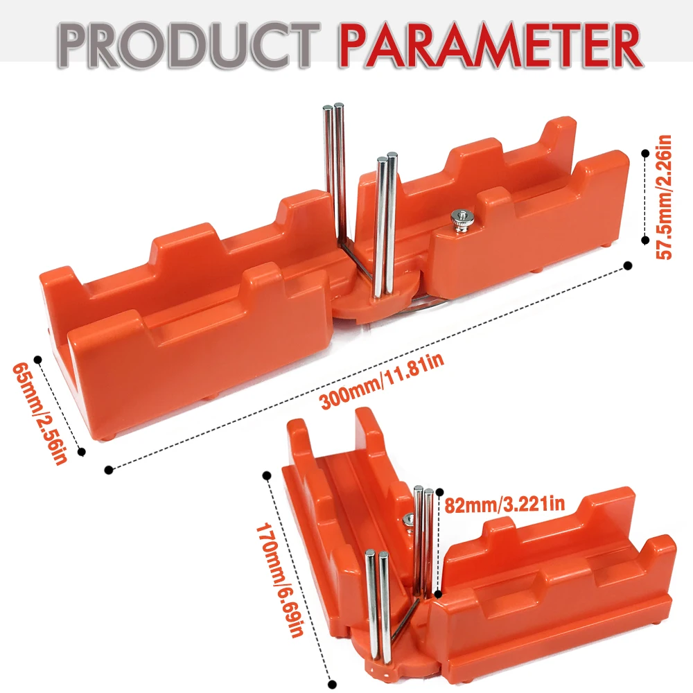 2 In 1 Miter Measuring Angle Sawing Cutting Tool 85-180°Measuing Bevels Measurement Precise Cutting Woodworking Hand Tools