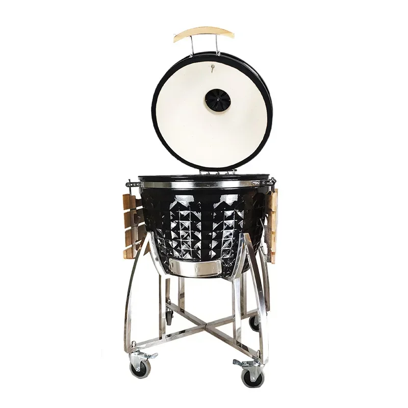 

Ceramic BBQ Grill Outdoor Party Smoked Barbecue Ceramic BBQ Grill