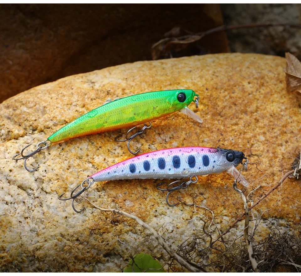 TSURINOYA 71mm 10g Sinkender Angelköder INTRUDER 71S Jerkbait Minnow Forelle Bass Ajing River Fishing Crankbait Fake Hard Baits – Detail 20