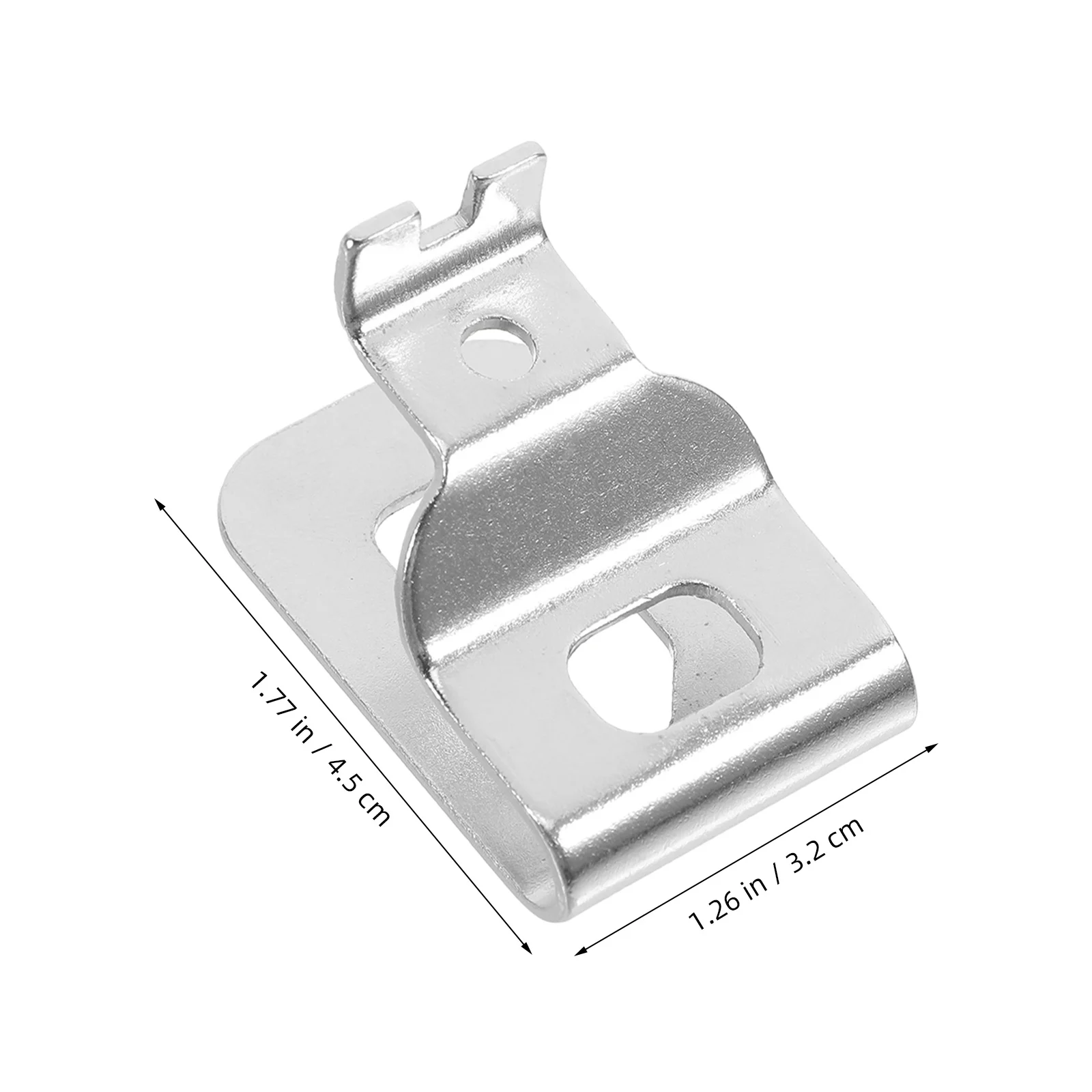 6 pezzi di clip per trapano elettrico accessorio per cintura per attrezzi in acciaio inossidabile facile installazione clip per cintura per trapano a batteria gancio per utensile elettrico