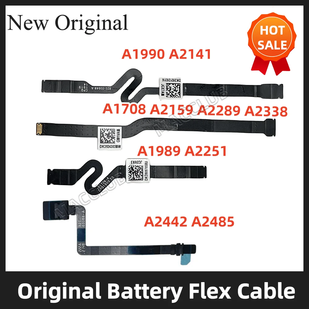 

New Original Battery Flex Cable For Macbook Pro A1708 A2159 A2289 A2338 A1989 A2251 A1990 A2141 A2442 A2485 A2779 Battery cable