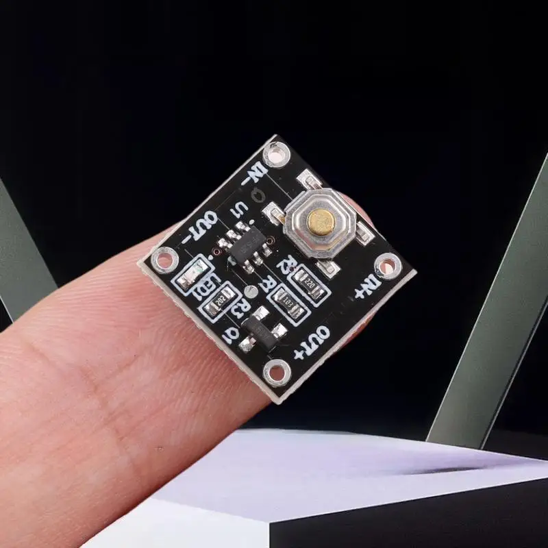 Single Bond Button Bistable Switch Board Module 2.2-5V Continuous Load 2A Low Power Micro One Key Switch 0.5uA