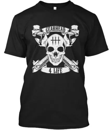 Gearhead 4 Life T-Shirt Made in the USA Size S to 5XL