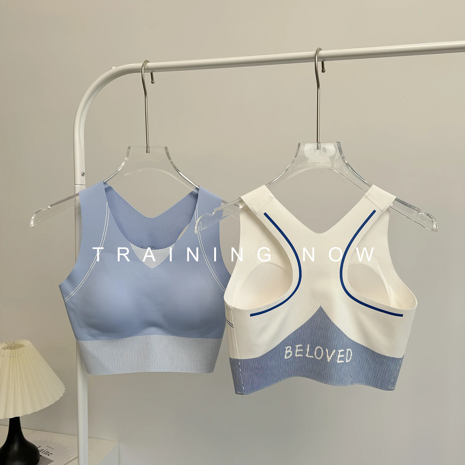 

High-intensity sports underwear for women shock-proof running gathering and styling professional fitness bra yoga vest prevents