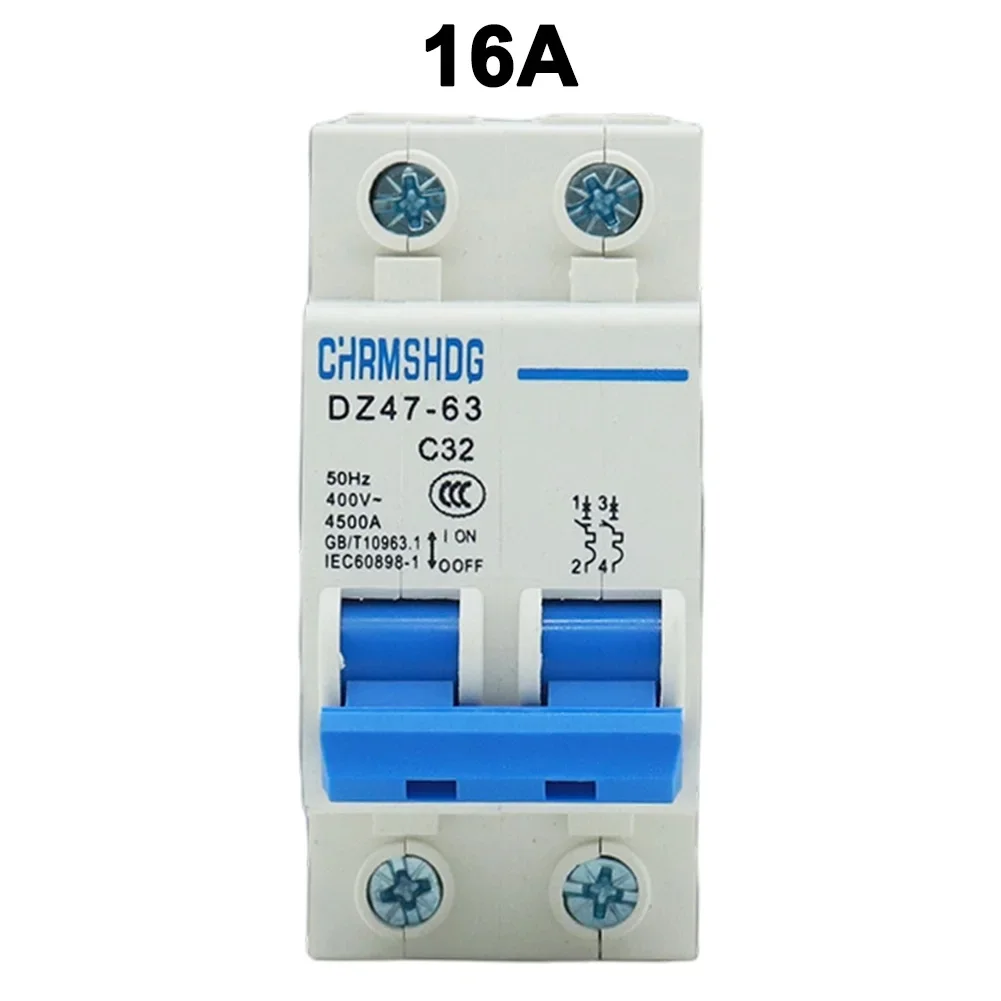 35mm DIN rail mount miniature circuit breaker for low voltage protection in solar wind systems with fast disconnection feature