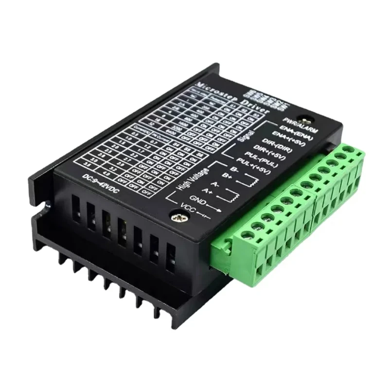 TB6600 Stepper Motor Driver Nema 23 Nema 34 42/57/86 Nema17 32 Segments 4.0A 42VDC CNC Engraving Machine Wood Router Mini Lathe