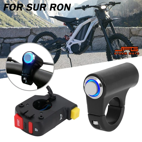 Juego de interruptor de apagado de faros Plug Play para motocicleta Segway sur-ron Surron X160 X260 Light Bee S X, moto de cross eléctrica para Motocross