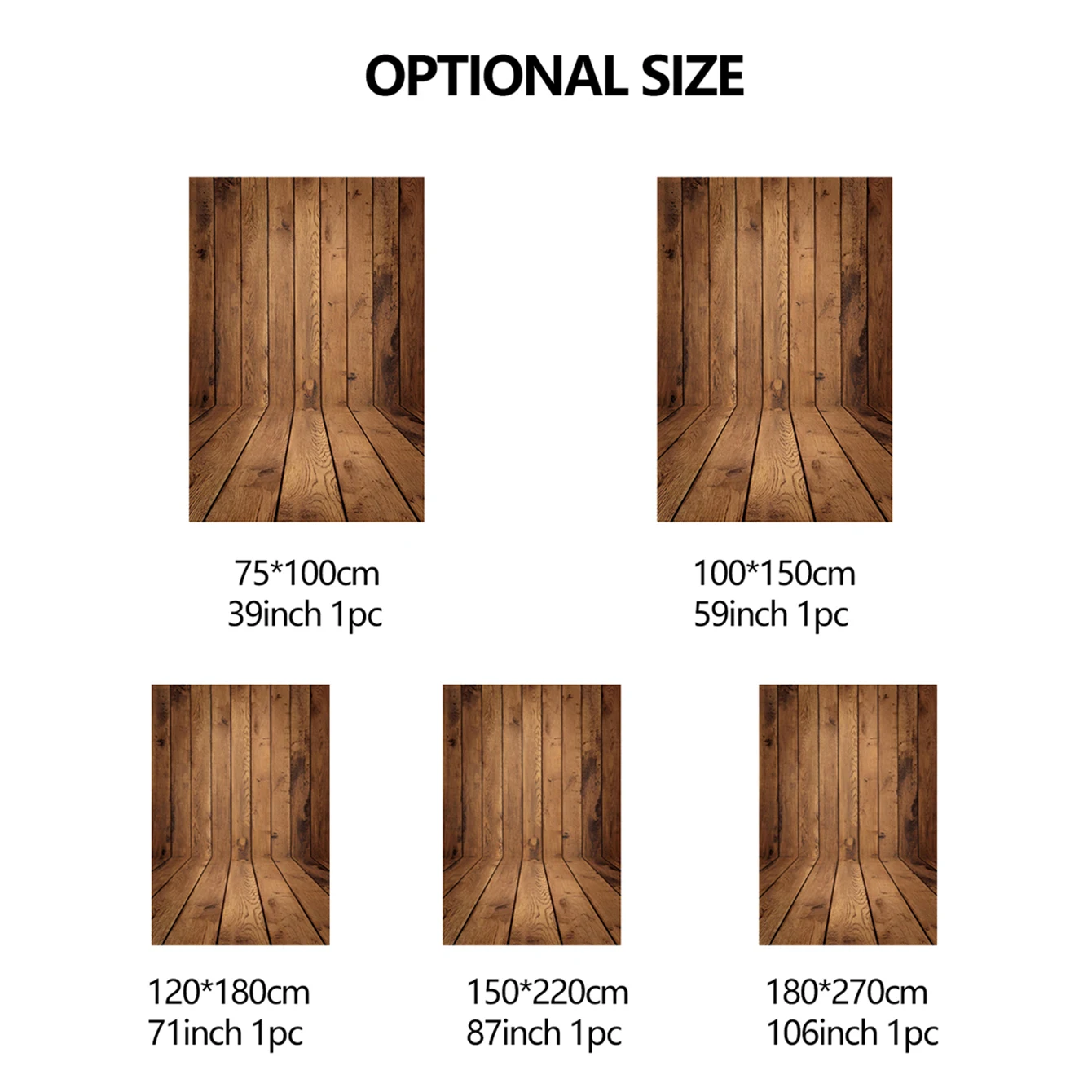 Photography background cloth Festival scene layout studio 3D background real wood grain panel wall hanging cloth