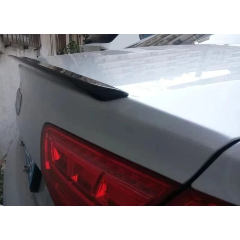 

Sturdy Carbon Fiber Rear Trunk Lip Spoiler A8 S8 Car Exterior Upgrade Parts