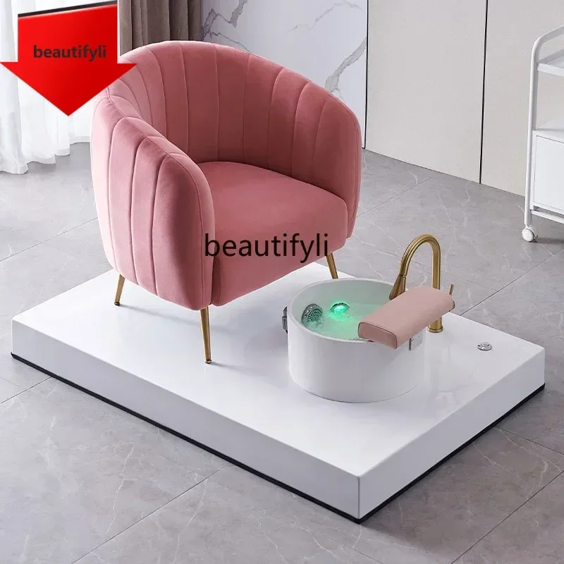 Q181 Manicure Multi-Functional Pedicure Chair Nail Shop Single Foot Bath Pedicure Couch