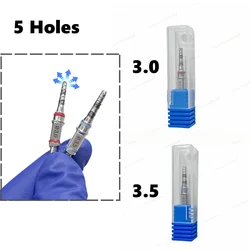 5 Holes Dental Water Rising Hydraulic Membrane Lifter Sinus Drills Lift AS Dome High Quality Durable Effective Sinus Lift Tools