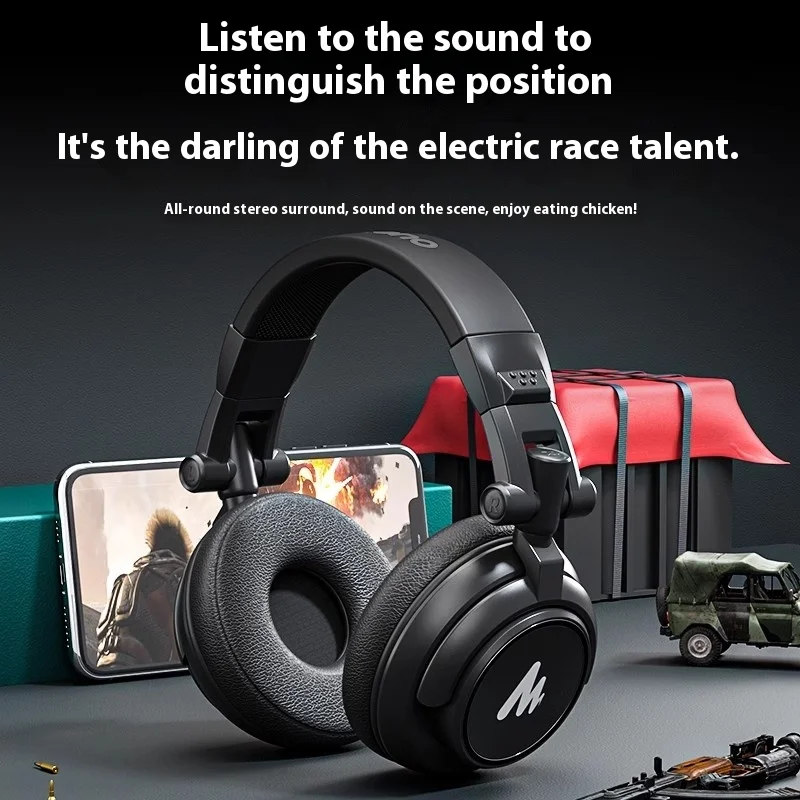 Sudotack MH601 HIFI наушники проводной мониторинг игровая гарнитура складное хранение закрытые наушники пользовательские компьютерные аксессуары подарки