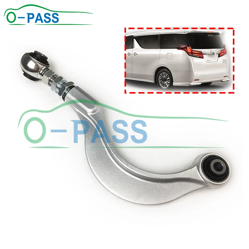 

OPASS Adjustable Rear upper Camber Control arm For TOYOTA Alphard III AH30 AGH30 Vellfire & LEXUS LM350 LM300H 48770-58010