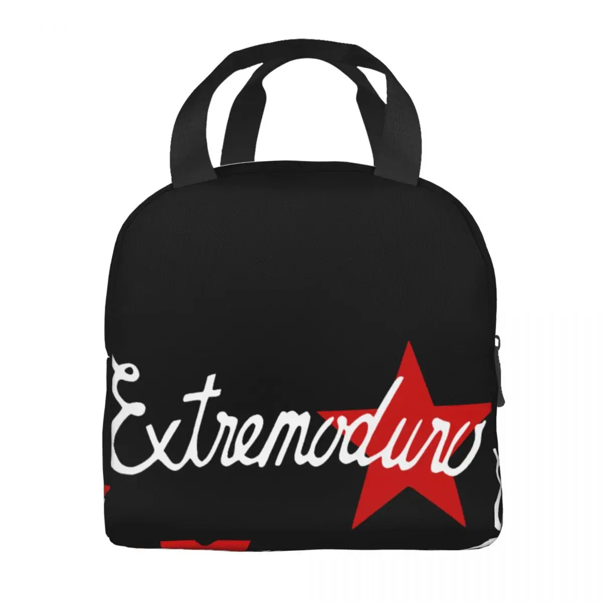 Extremoduro Logo Torba na lunch Unisex Przenośna lodówka Izolowane pudełko na drugie śniadanie Pudełko na żywność Bento