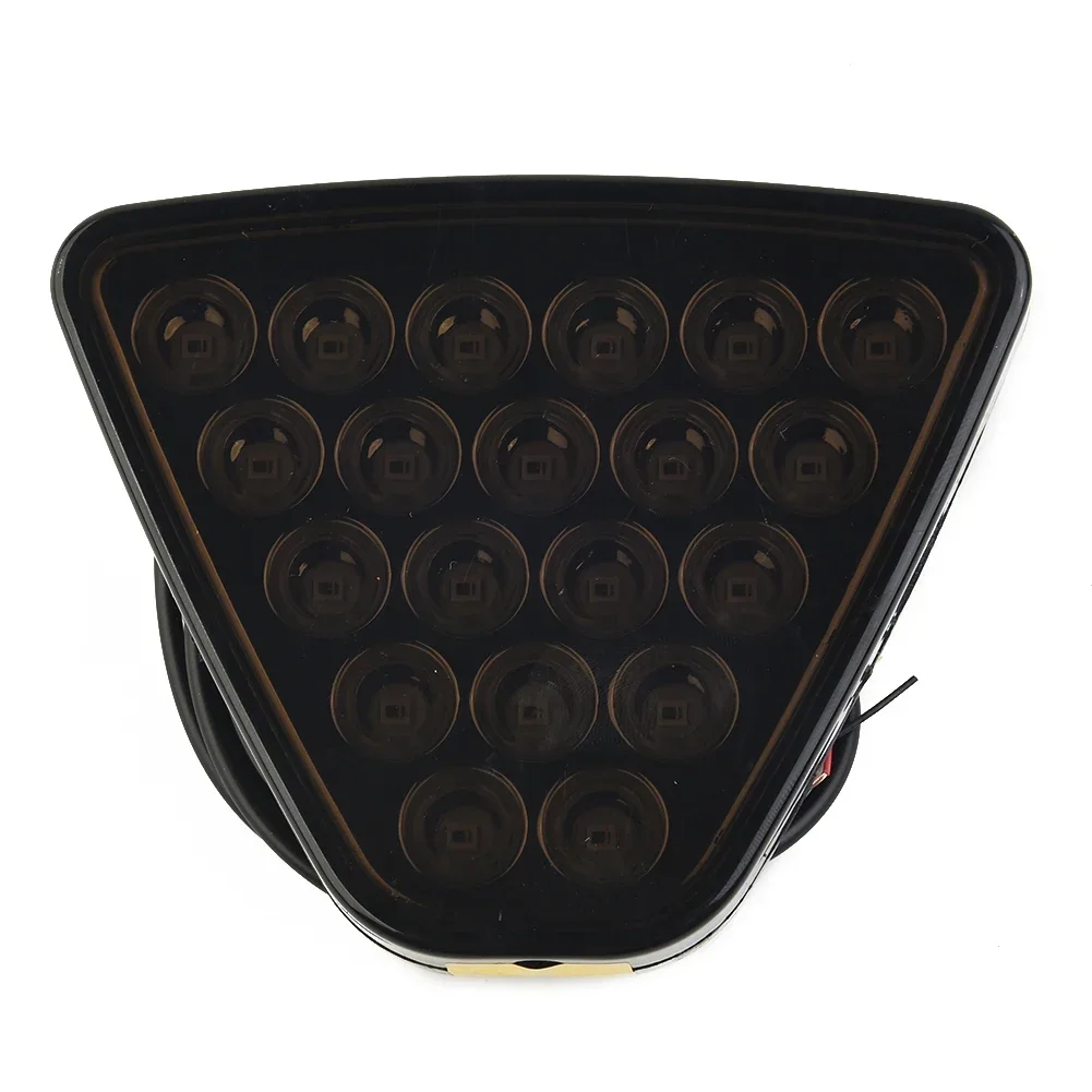 Lumière LED clignotante haute puissance, 3ème pare-chocs arrière, feu stop central, style F1, 20 pièces