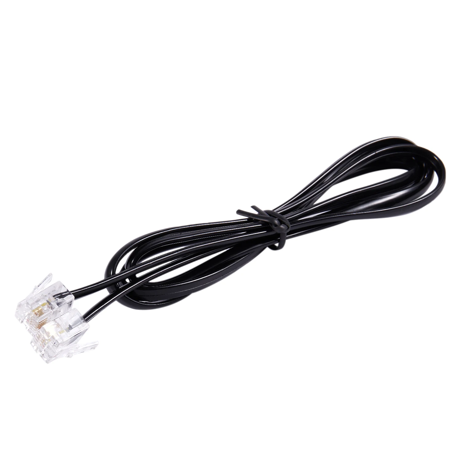 RJ11 6P4C Telephone Cable Cord ADSL Modem 1 Meters